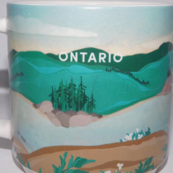 Tim Hortons Travel Collection Ontario Coffee Mug 60th Anniversary 2024 Deer - Picture 4 of 12